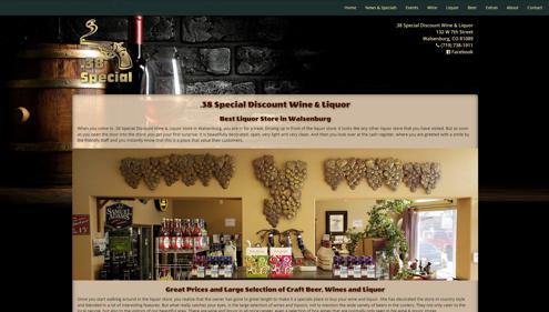 Featured Website for 38 Special Discount Liqour